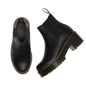 Dr. Martens Black Sanguine Chelsea Ankle Boots